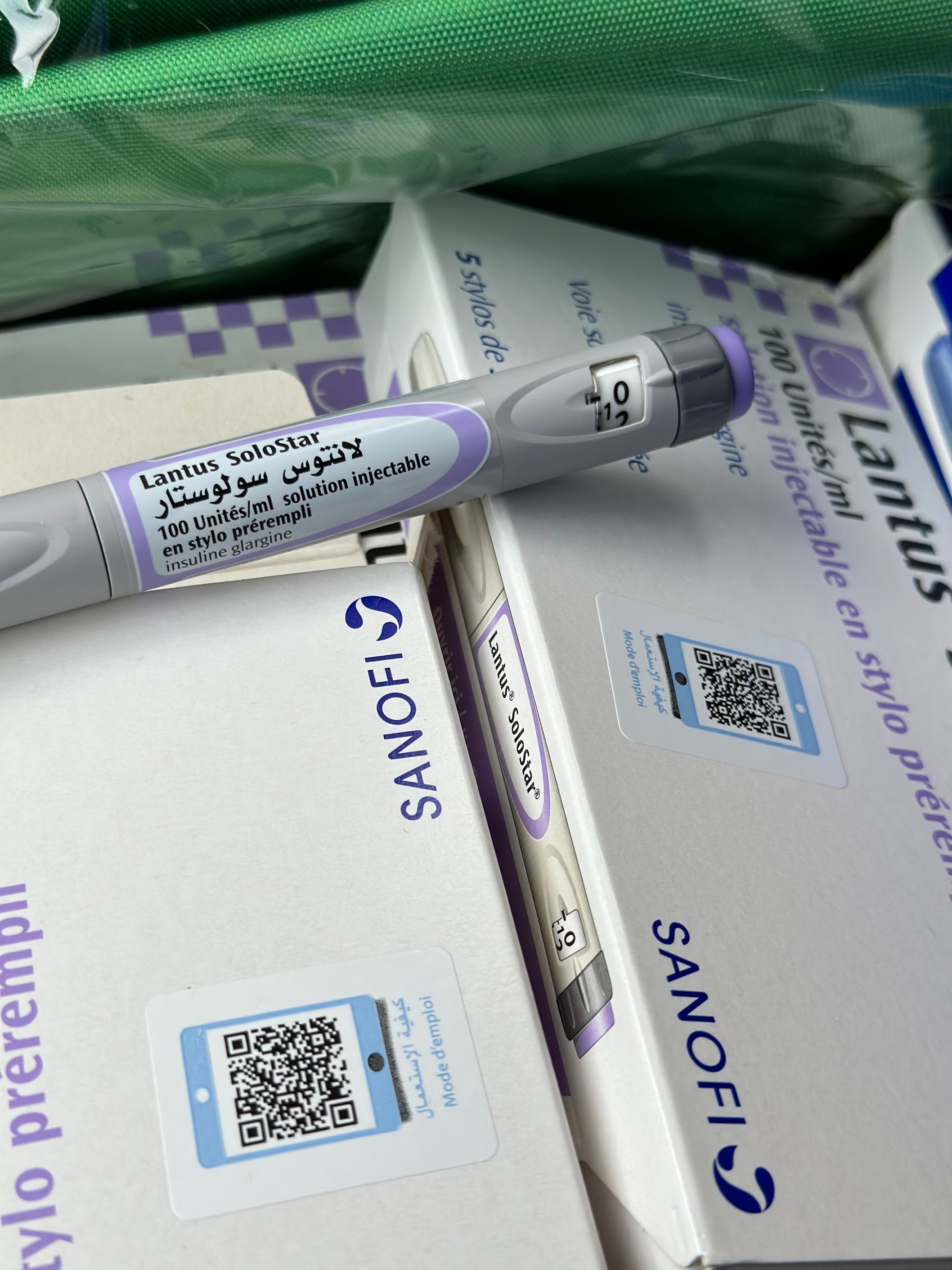 توزيع حقن أنسولين